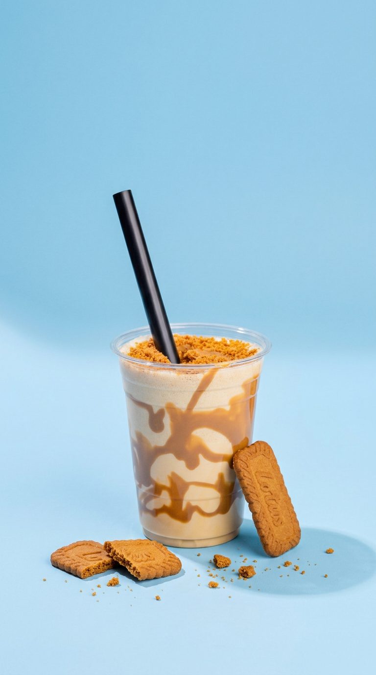 Biscoff Milkshake at Peri Peri Grill House