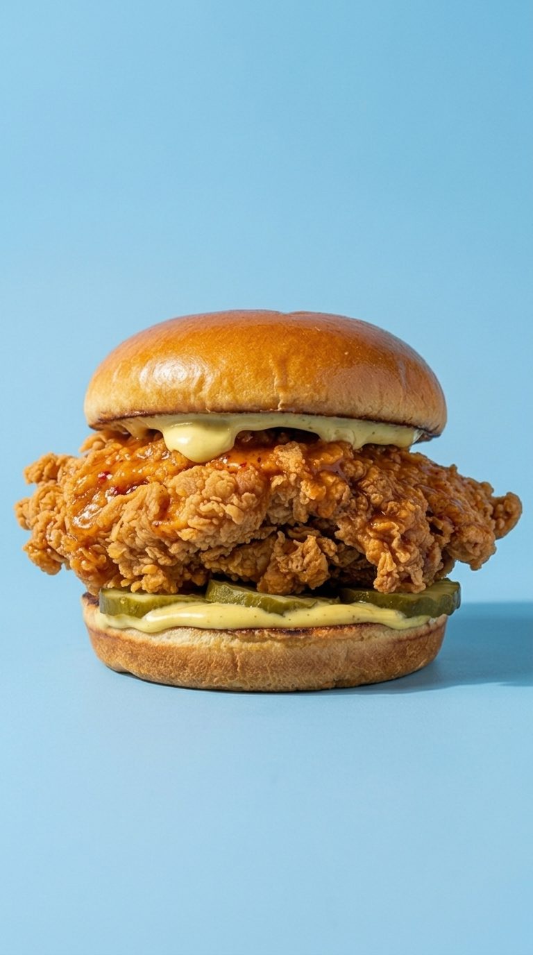 Fried Chicken Sandwich at Peri Peri Grill House