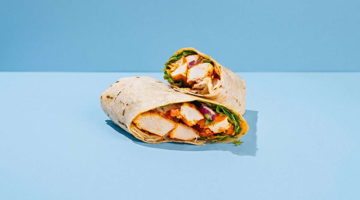 Grilled Chicken Wrap at Peri Peri Grill House