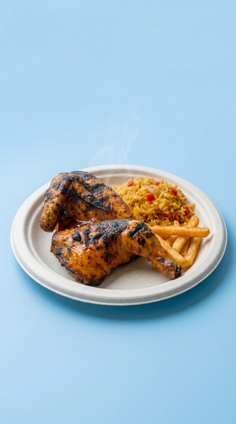 Leg &amp; Thigh Platter at Peri Peri Grill House