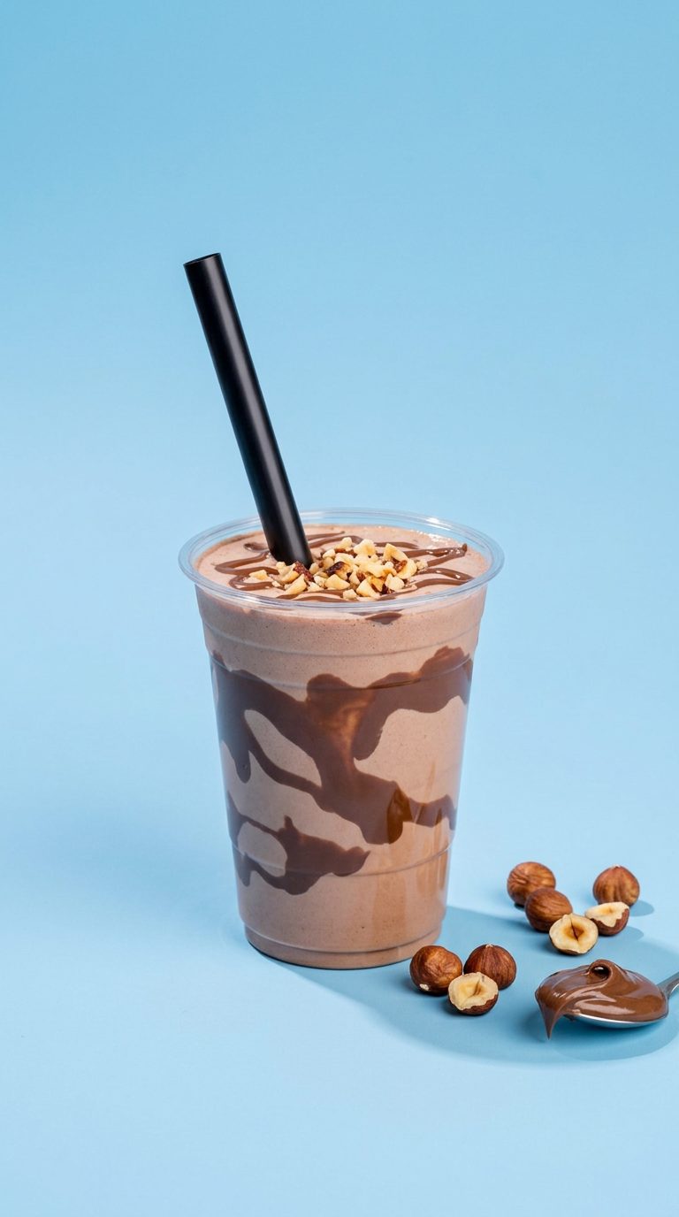 Nutella Milkshake at Peri Peri Grill House