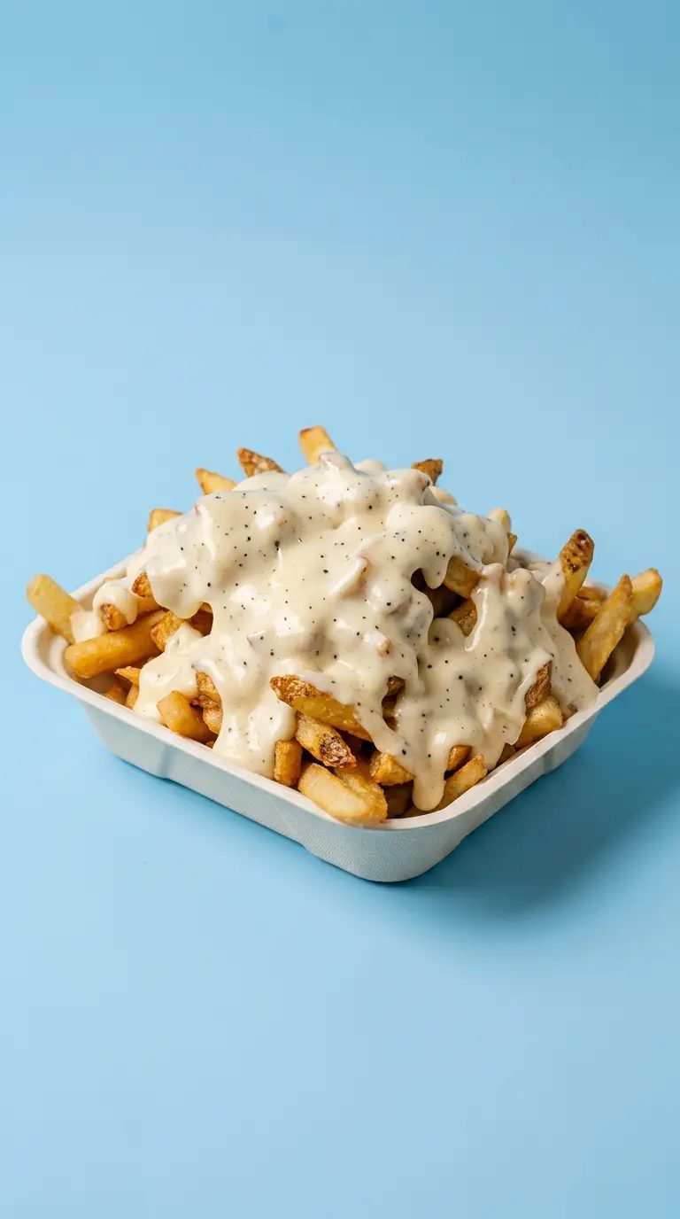 White Truffle Cheese Fries at Peri Peri Grill House